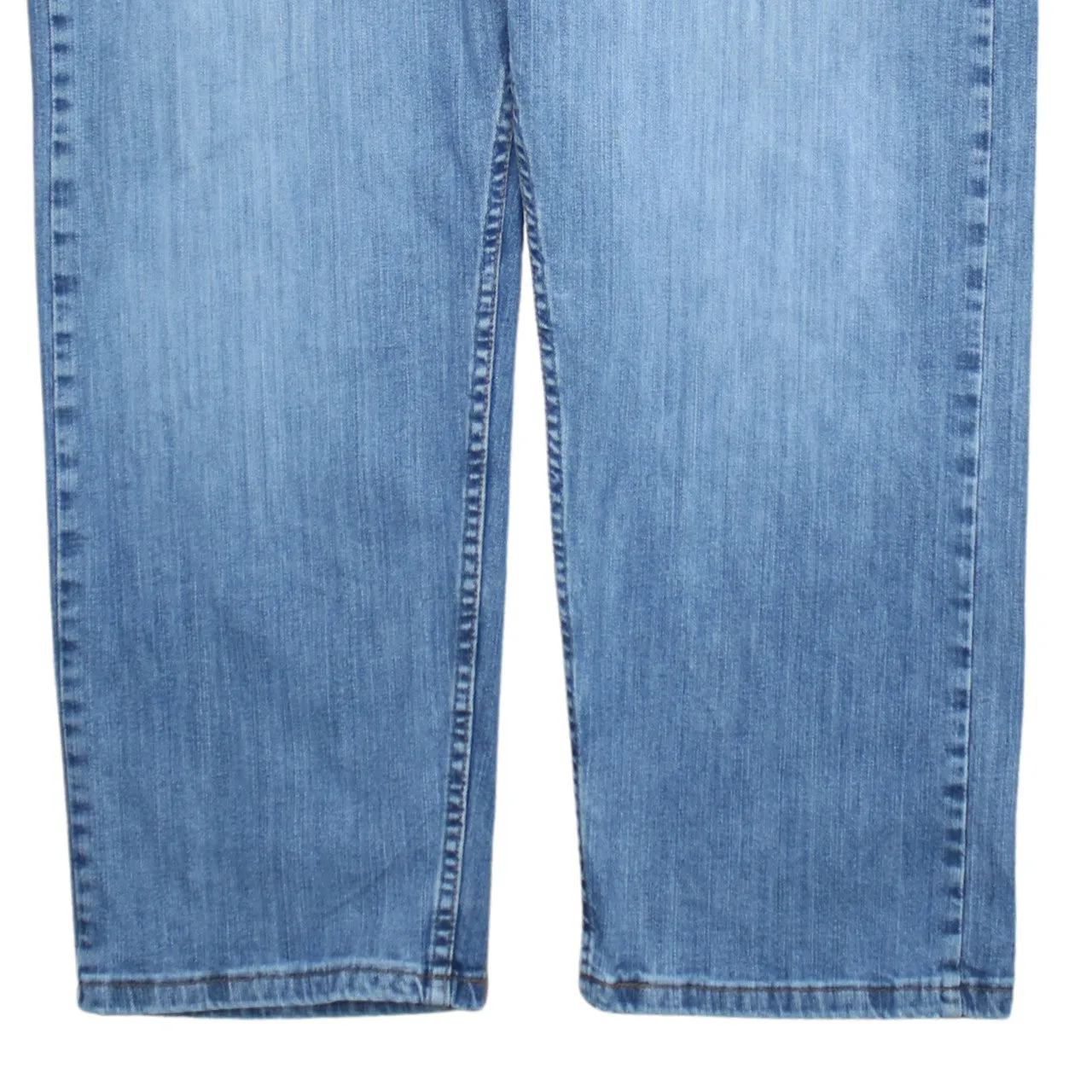 Wrangler 90's Lightwash Straight Leg Baggy Jeans / Pants 38 Blue sold by Vintage Club product image thumbnail 4