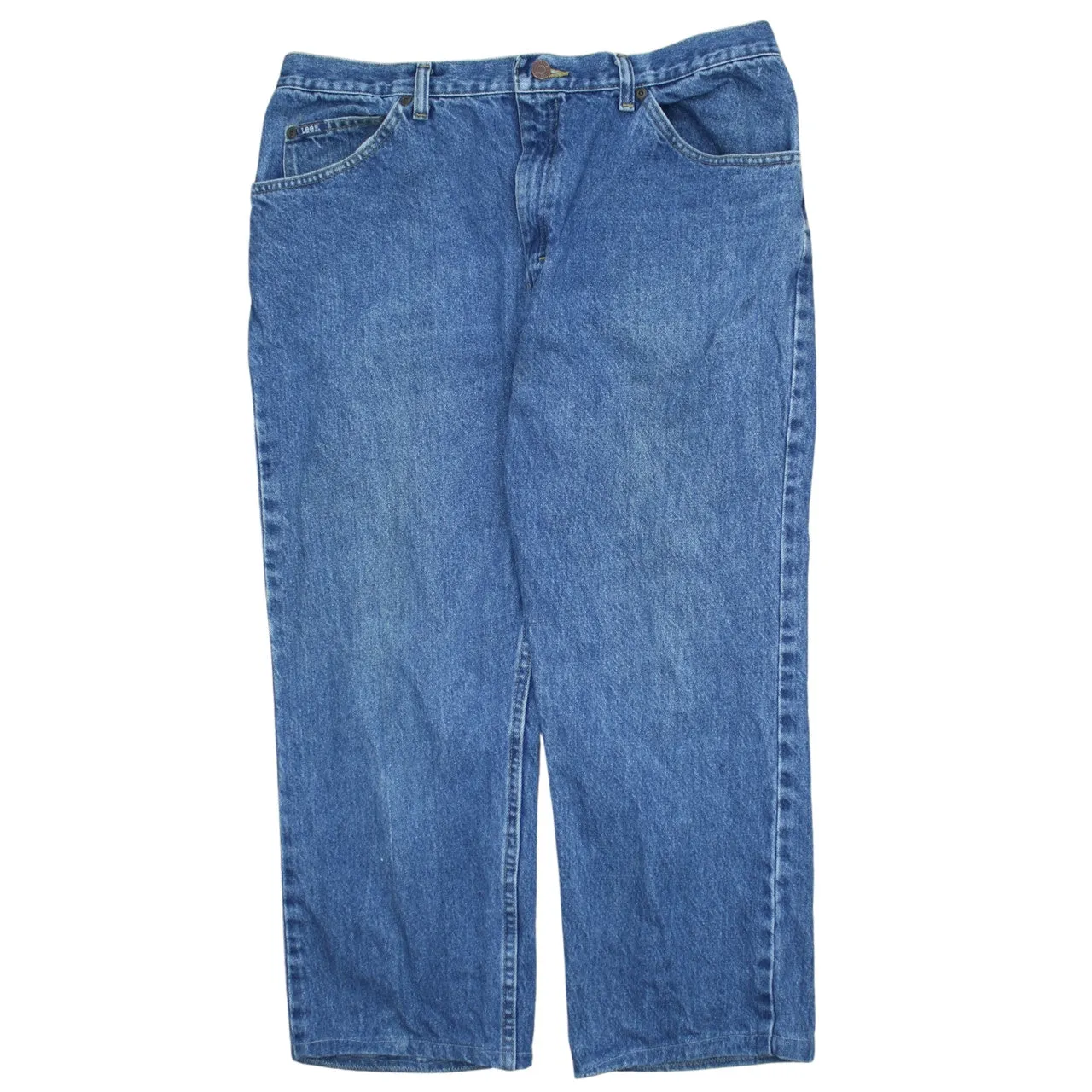 Lee 90's Lightwash Straight Leg Baggy Jeans / Pants 38 Blue sold by Vintage Club product image thumbnail 2