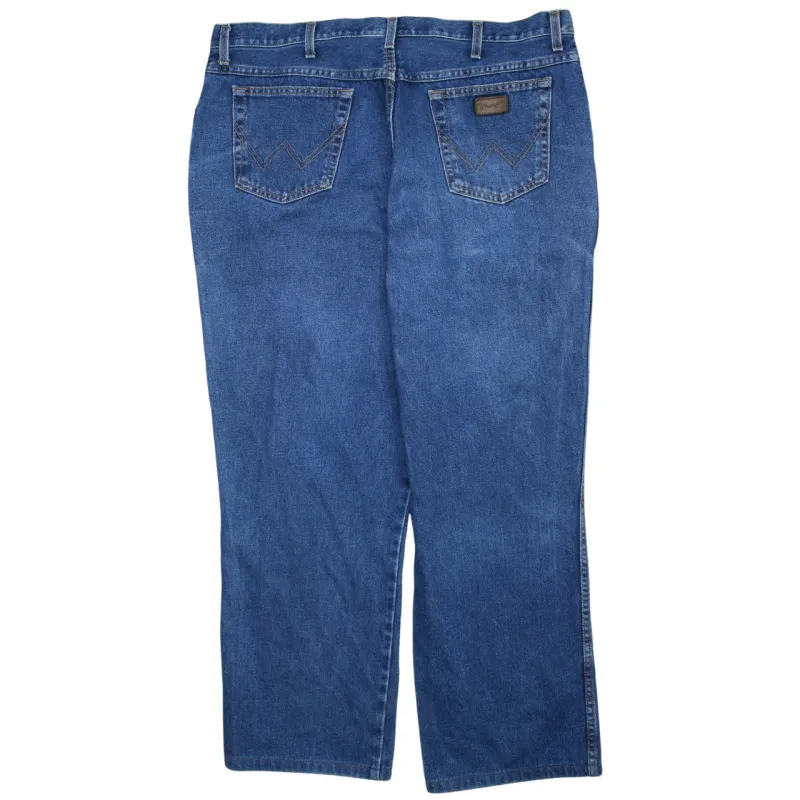 Wrangler 90's Lightwash Straight Leg Baggy Jeans / Pants 42 Blue sold by Vintage Club