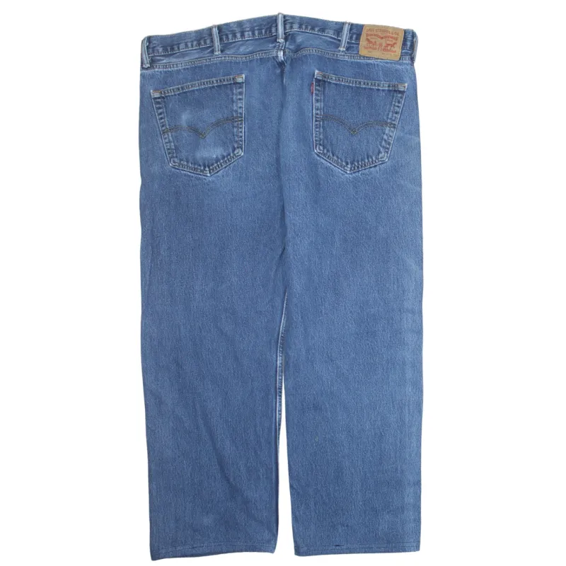 Levi Strauss &Co 90's 505 Straight Leg Baggy Jeans / Pants 44 Blue sold by Vintage Club