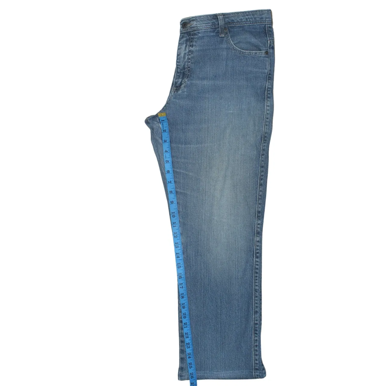 Lee 90's Lightwash Straight Leg Baggy Jeans / Pants 36 Blue sold by Vintage Club product image thumbnail 5