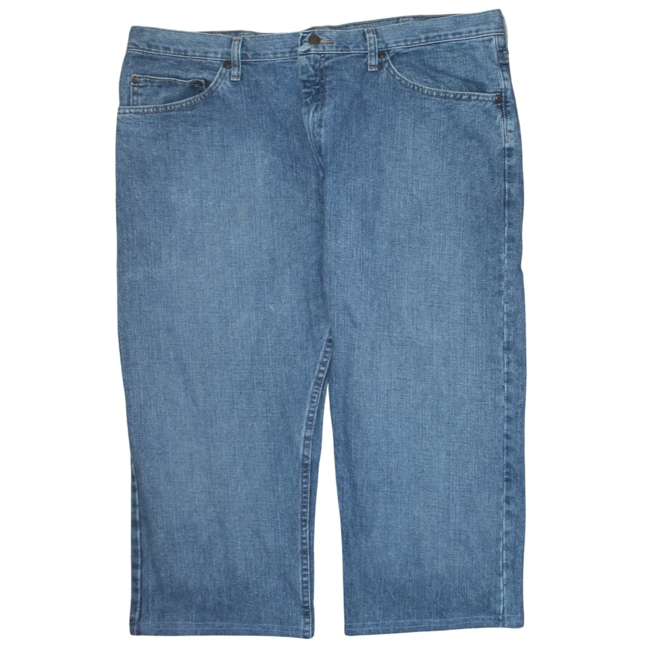 Wrangler 90's Lightwash Straight Leg Baggy Jeans / Pants 40 Blue sold by Vintage Club product image thumbnail 2