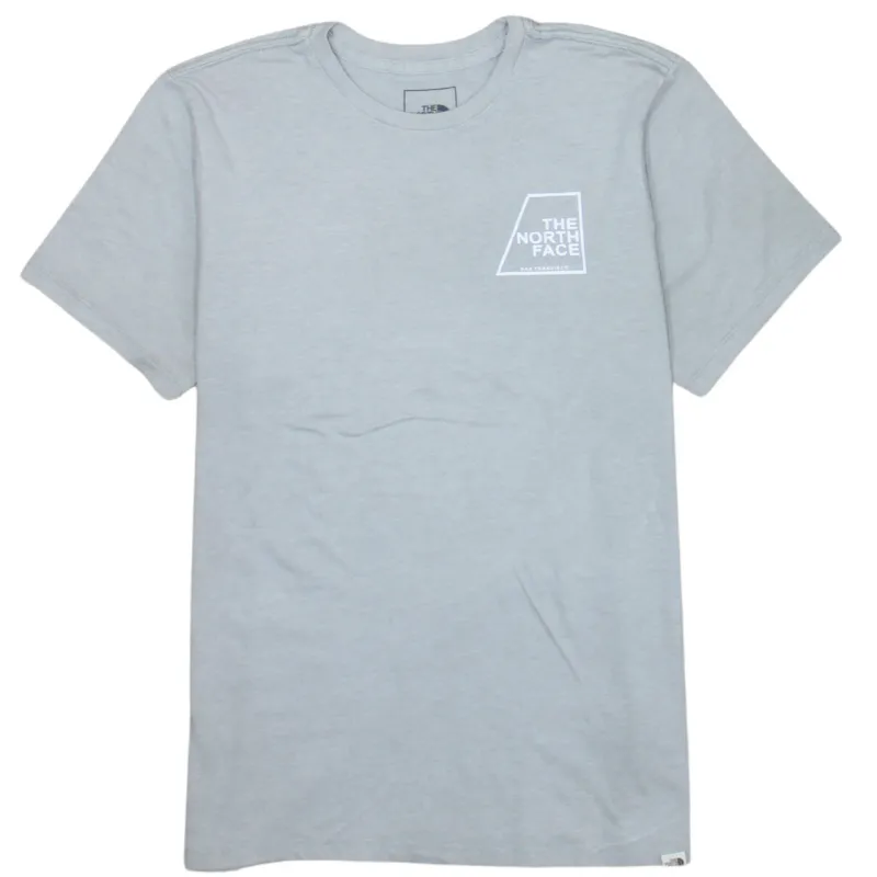The North Face 90's Short Sleeves Crew Neck T Shirt Medium Grey sold by Vintage Club