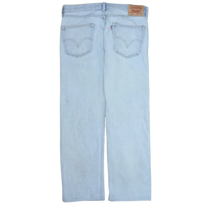 Levi Strauss &Co 90's 505 Straight Leg Baggy Jeans / Pants 34 Blue sold by Vintage Club