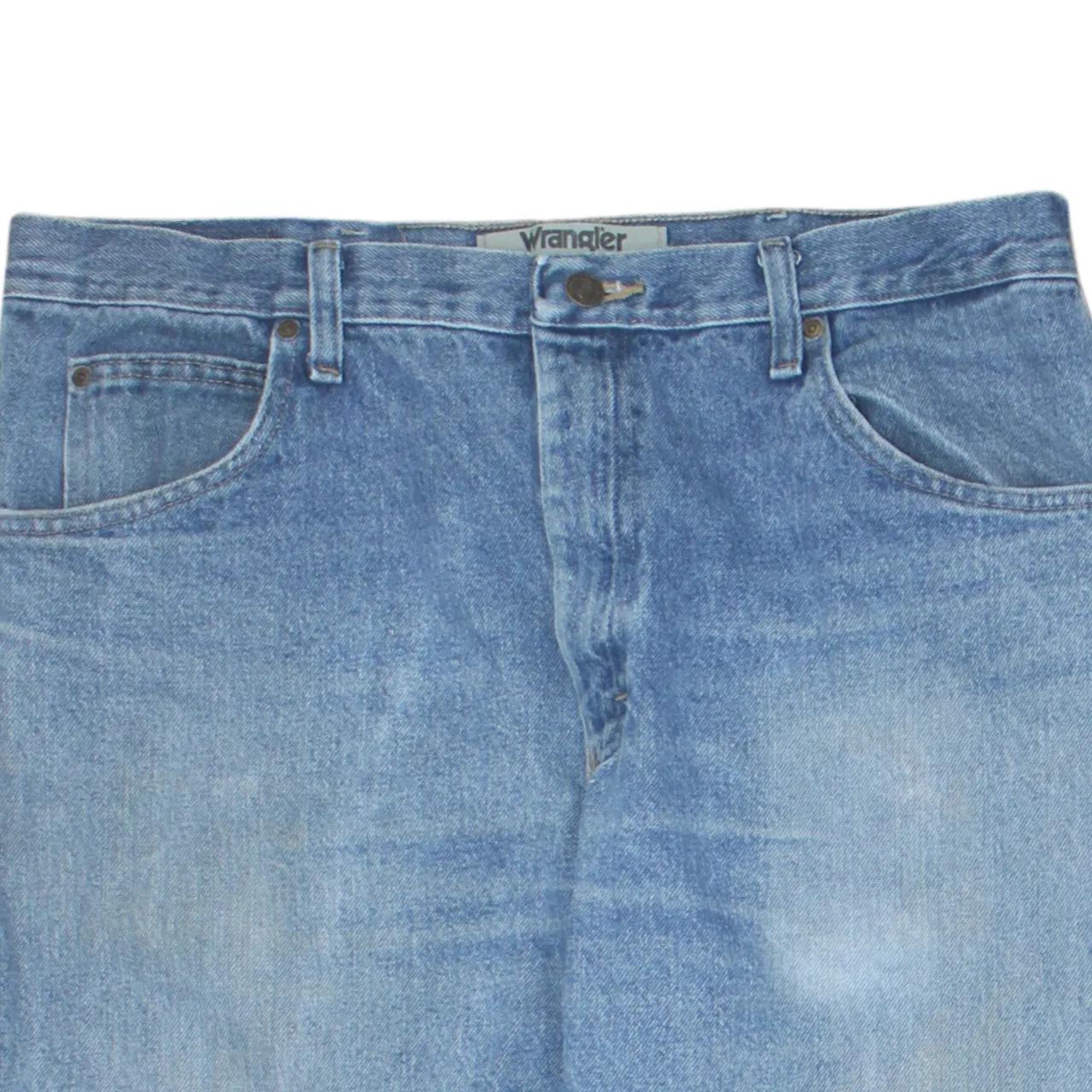 Wrangler 90's Lightwash Straight Leg Baggy Jeans / Pants 36 Blue sold by Vintage Club product image thumbnail 3
