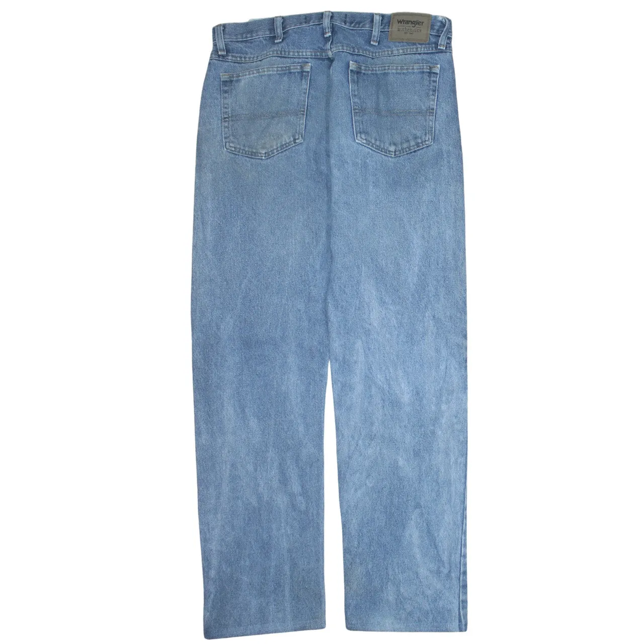 Wrangler 90's Lightwash Straight Leg Baggy Jeans / Pants 36 Blue sold by Vintage Club