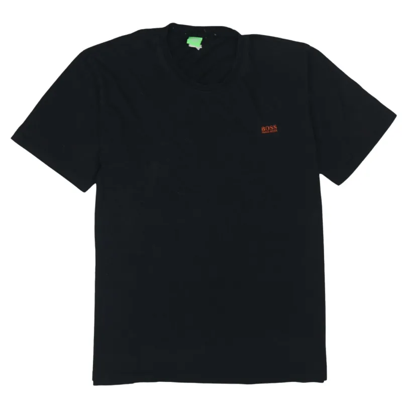 HUGO BOSS 90's Short Sleeves Crew Neck T Shirt XXXLarge (3XL) Black sold by Vintage Club
