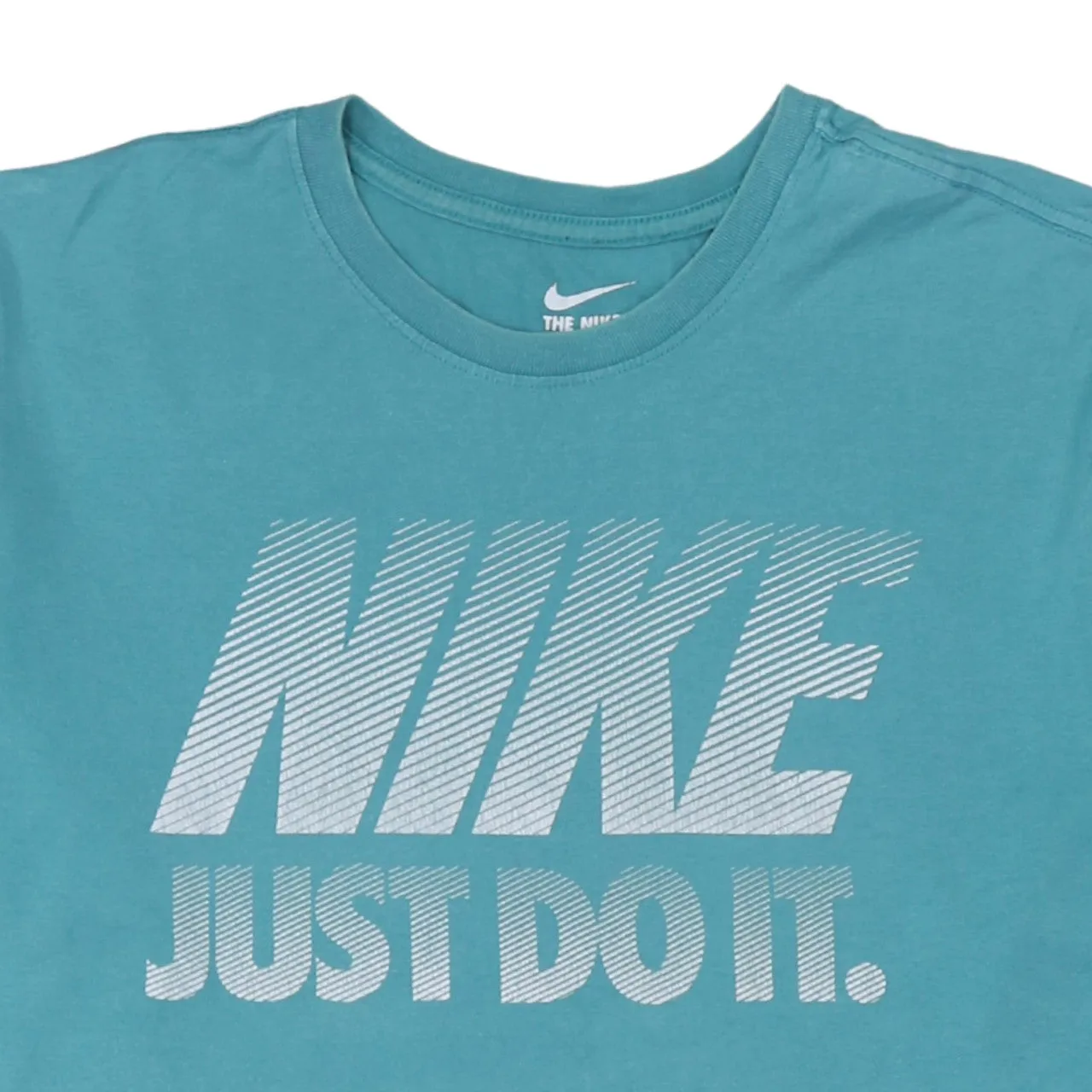 Nike 90's Spellout Short Sleeves T Shirt Large Blue sold by Vintage Club product image thumbnail 3