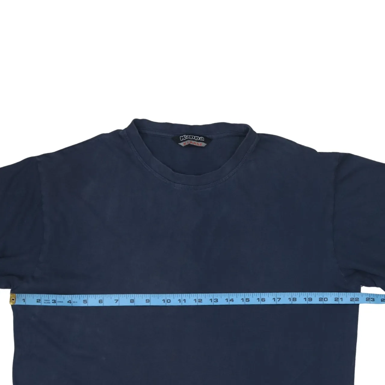 Kappa 90's Short Sleeves Crew Neck T Shirt XLarge Navy Blue sold by Vintage Club product image thumbnail 5