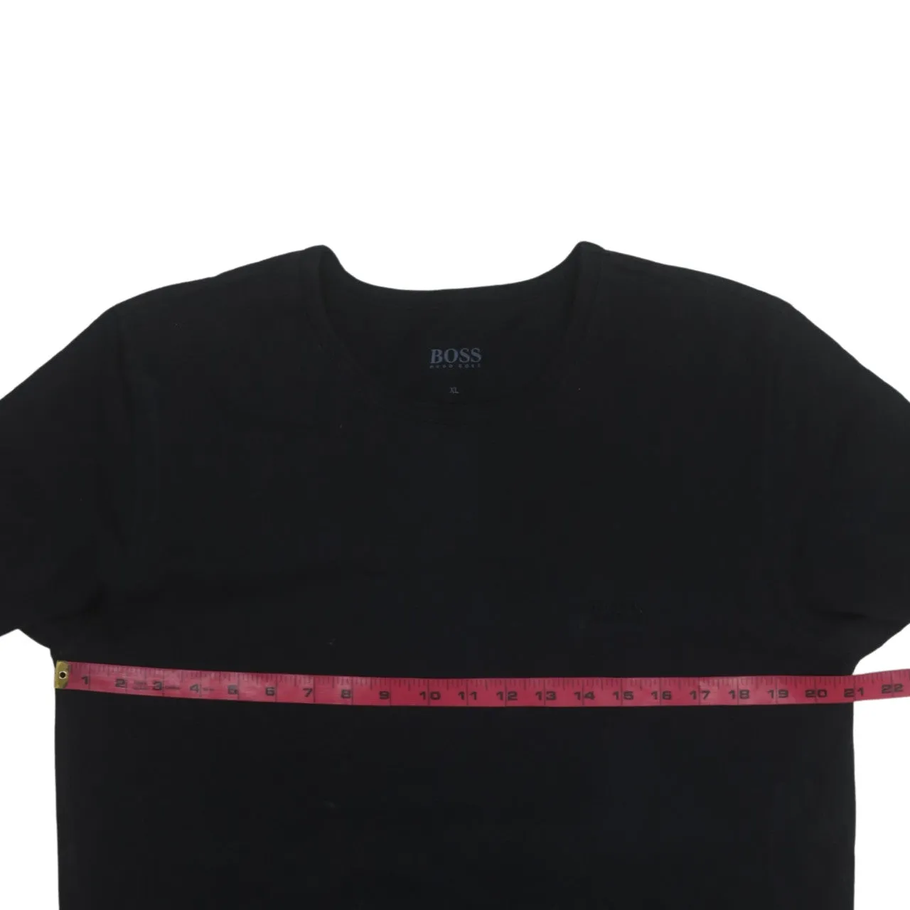 HUGO BOSS 90's Short Sleeves Crew Neck T Shirt XLarge Black sold by Vintage Club product image thumbnail 5