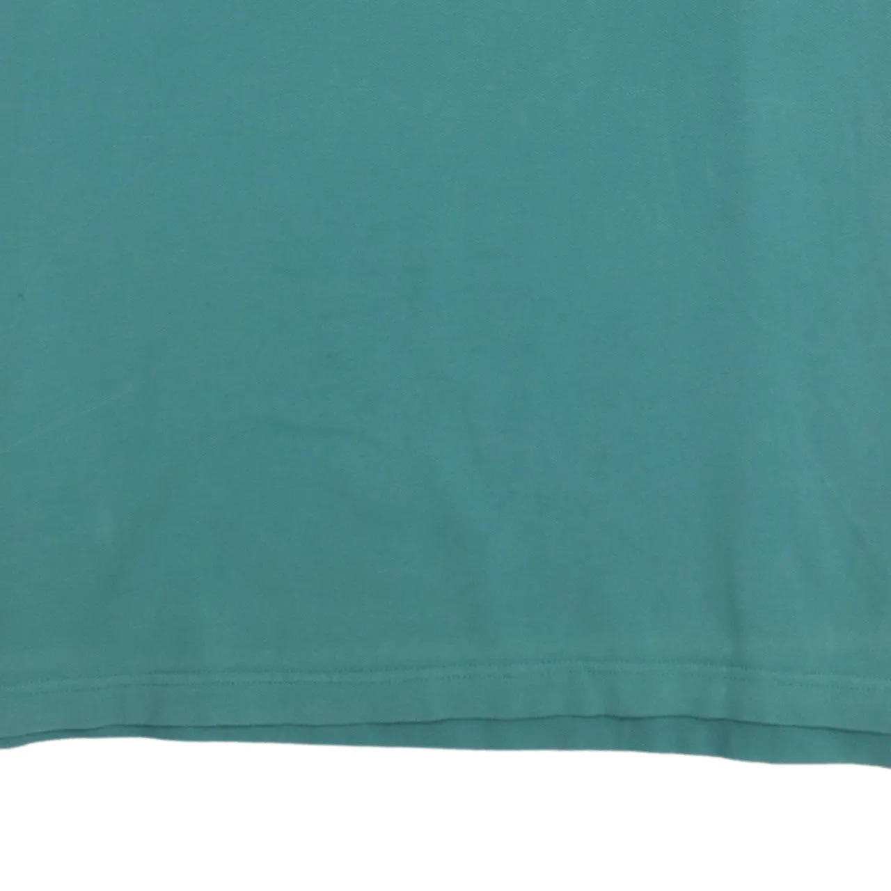 FRED PERRY 90's Short Sleeves Quarter Button Polo Shirt XLarge Green sold by Vintage Club product image thumbnail 4