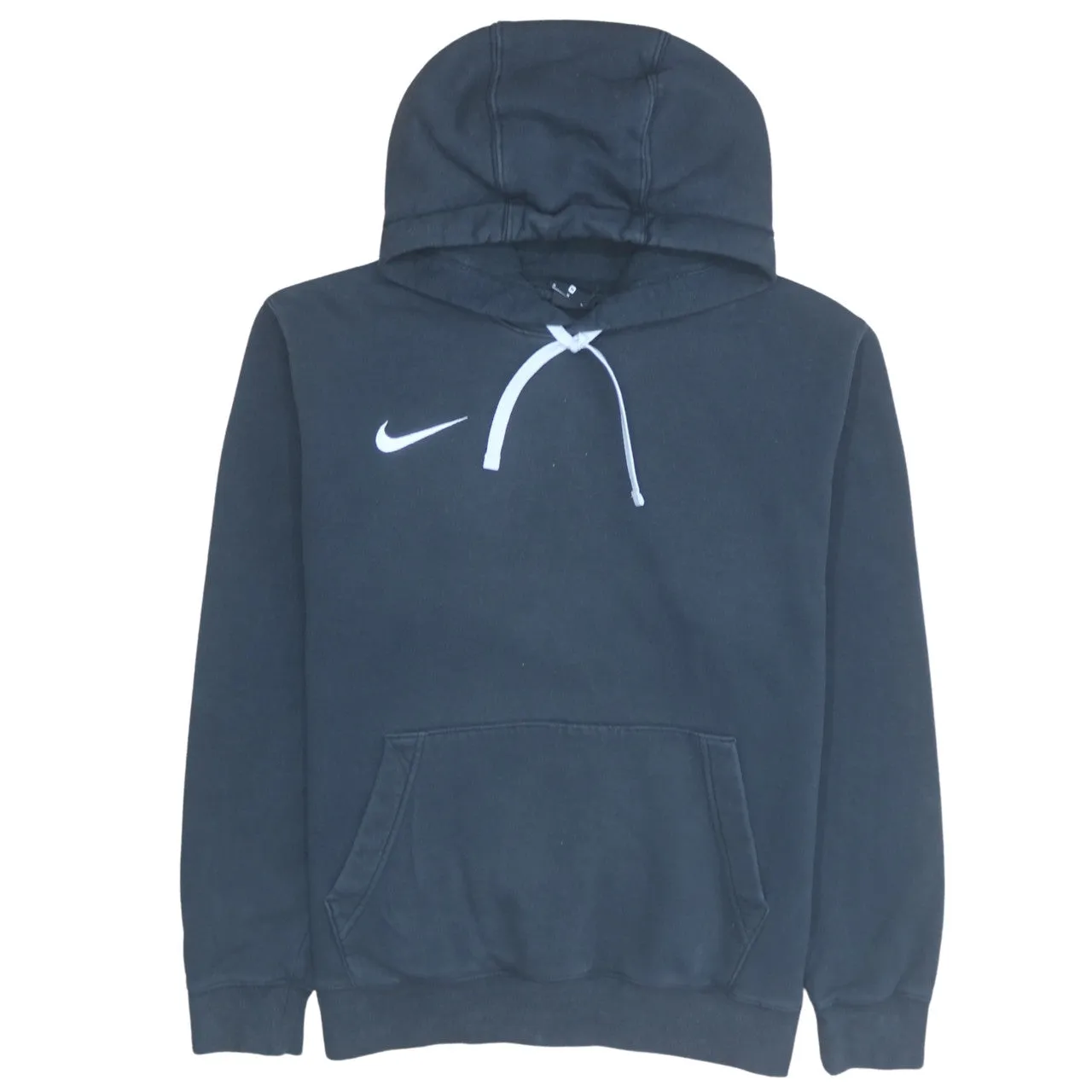 Nike 90's Swoosh Pullover Hoodie Medium Black sold by Vintage Club