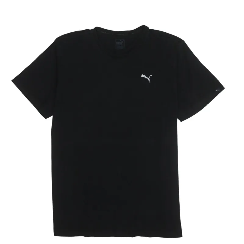 Puma 90's Short Sleeves Crew Neck T Shirt XXLarge (2XL) Black made by Puma