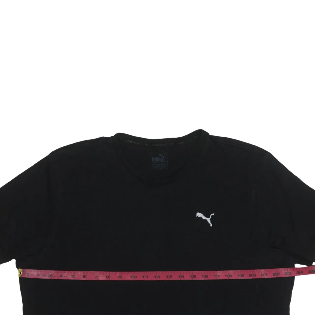 Puma 90's Short Sleeves Crew Neck T Shirt XXLarge (2XL) Black sold by Vintage Club product image thumbnail 5