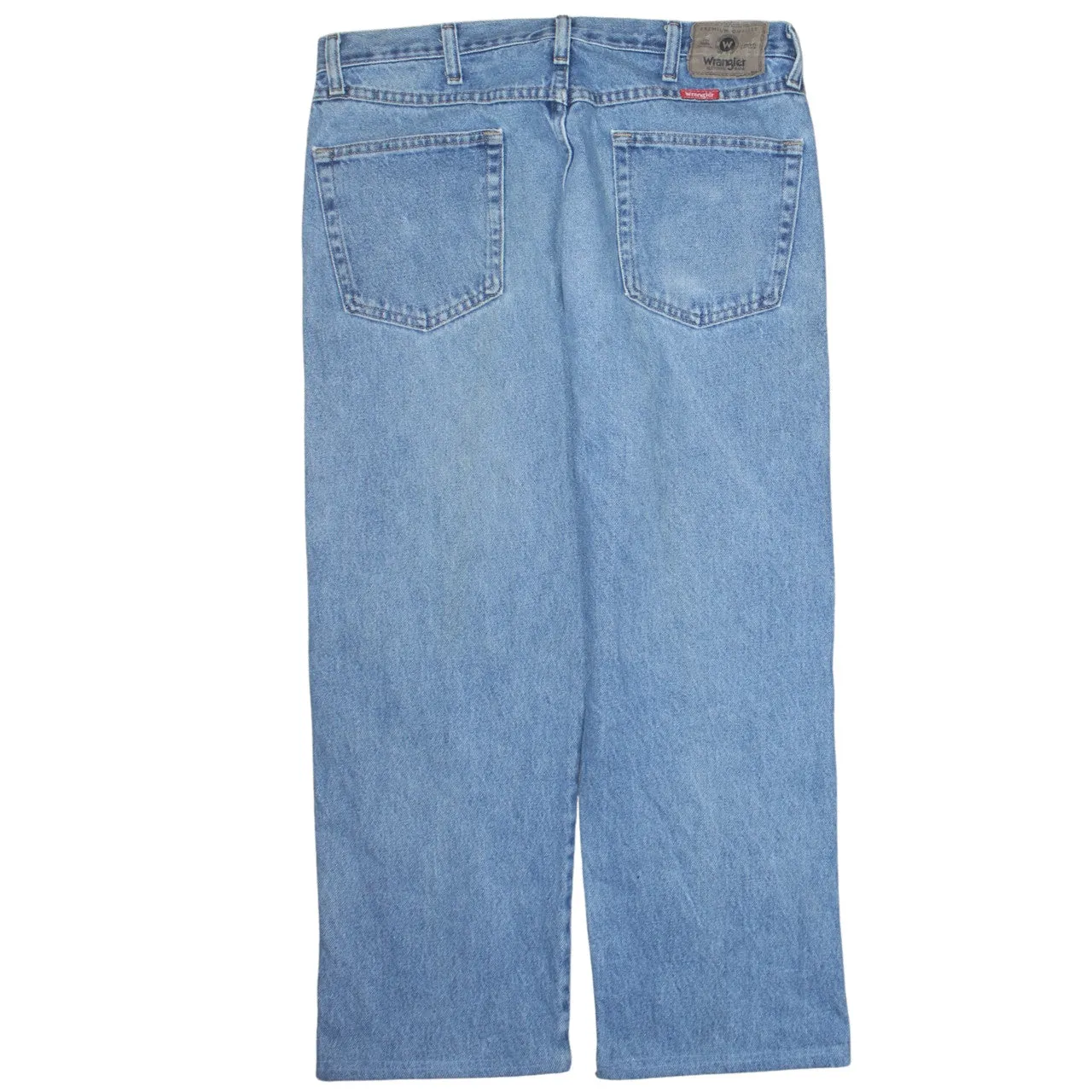 Wrangler 90's Lightwash Straight Leg Baggy Jeans / Pants 36 Blue sold by Vintage Club