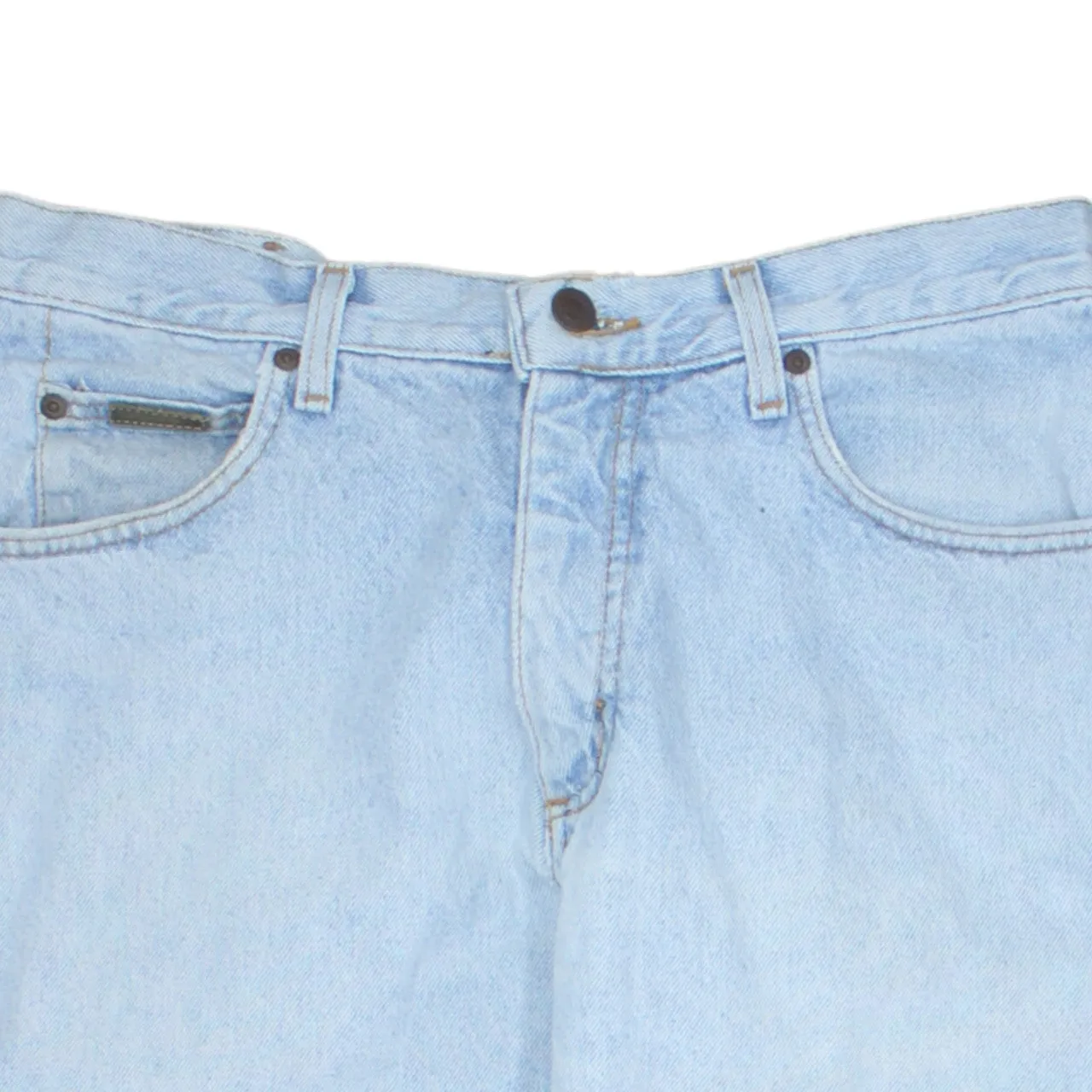 Wrangler 90's Lightwash Straight Leg Baggy Jeans / Pants 34 Blue sold by Vintage Club product image thumbnail 3
