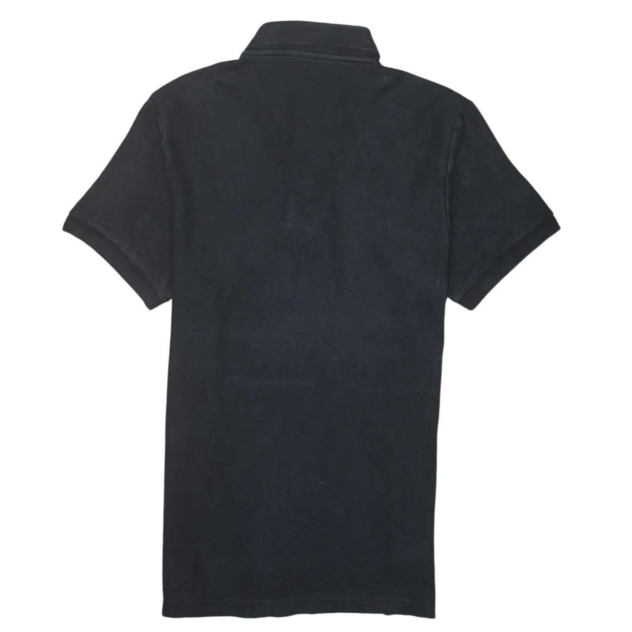 Nike 90's Swoosh Quarter Button Polo Shirt Large Black sold by Vintage Club product image thumbnail 2