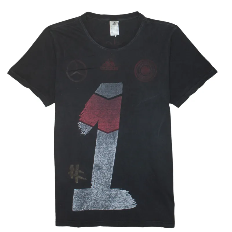 Adidas 90's Short Sleeves Crew Neck T Shirt XLarge Black sold by Vintage Club