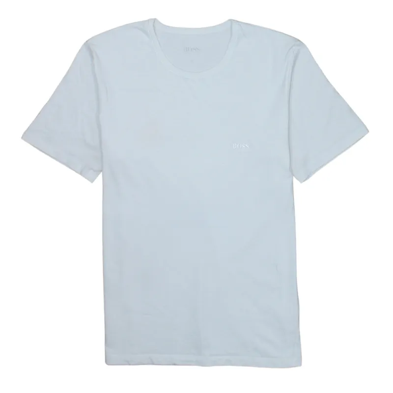 HUGO BOSS 90's Short Sleeves Crew Neck T Shirt XLarge Grey sold by Vintage Club