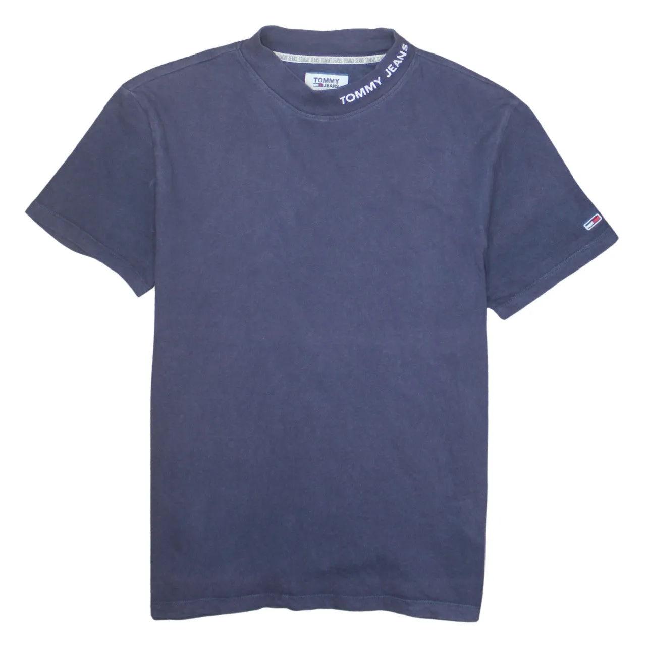 Tommy Jeans 90's Short Sleeves Crew Neck T Shirt Small Navy Blue sold by Vintage Club