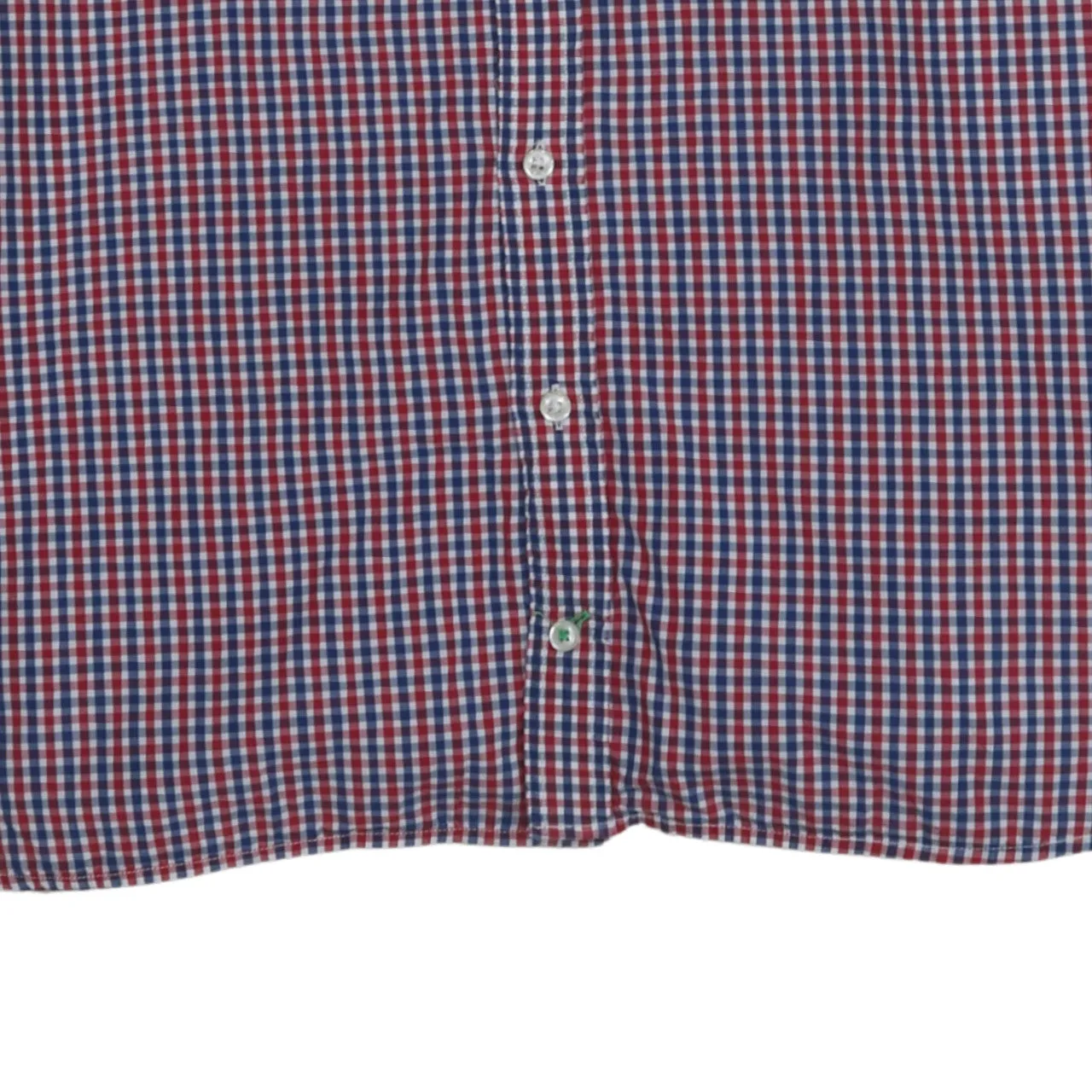 Tommy Hilfiger 90's Long Sleeve Button Up Shirt Large Red sold by Vintage Club product image thumbnail 4