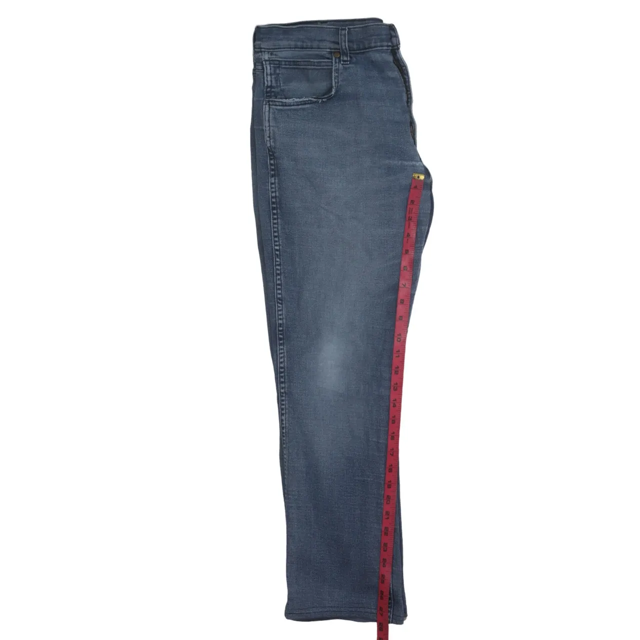 Wrangler 90's Lightwash Straight Leg Baggy Jeans / Pants 36 Blue sold by Vintage Club product image thumbnail 5