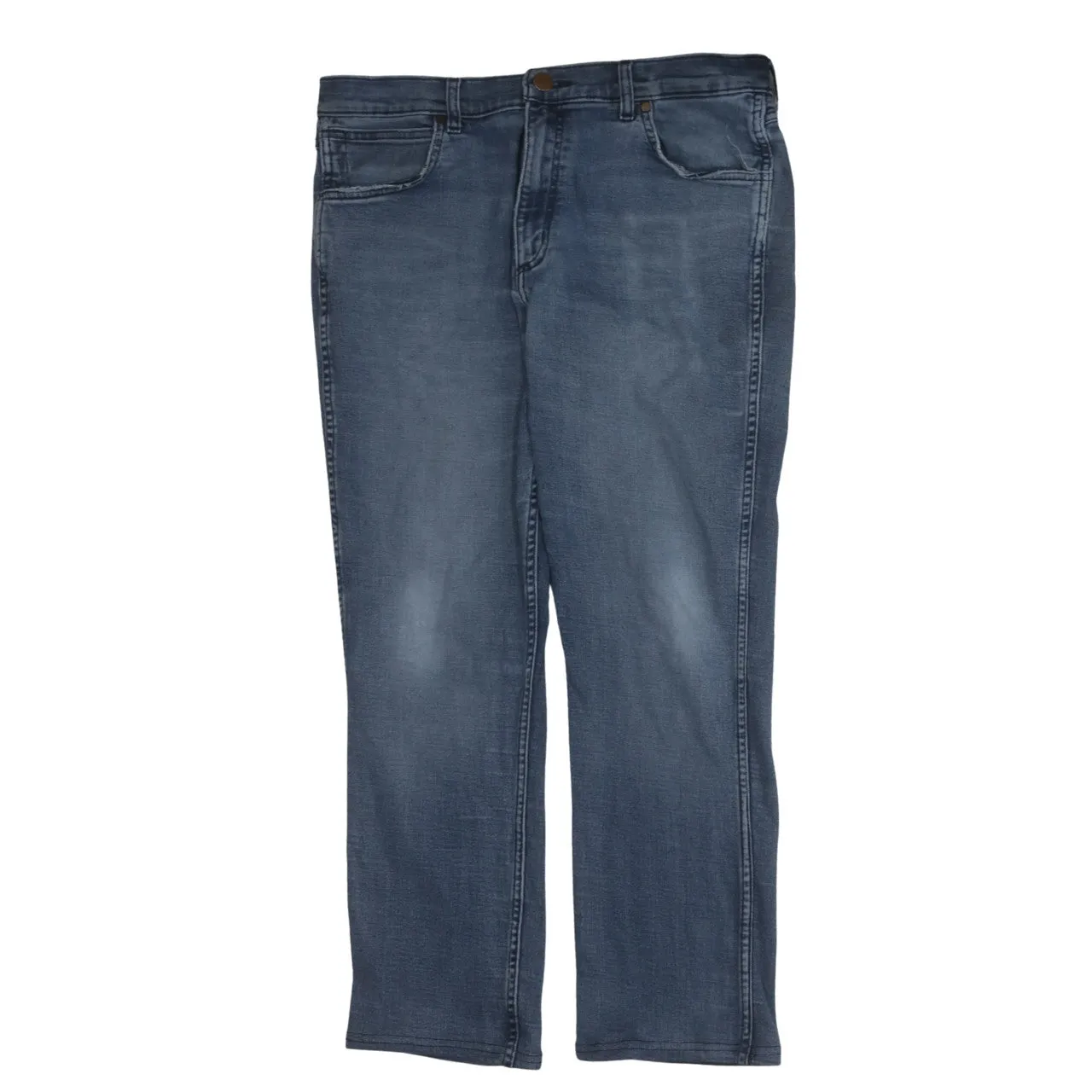 Wrangler 90's Lightwash Straight Leg Baggy Jeans / Pants 36 Blue sold by Vintage Club product image thumbnail 2