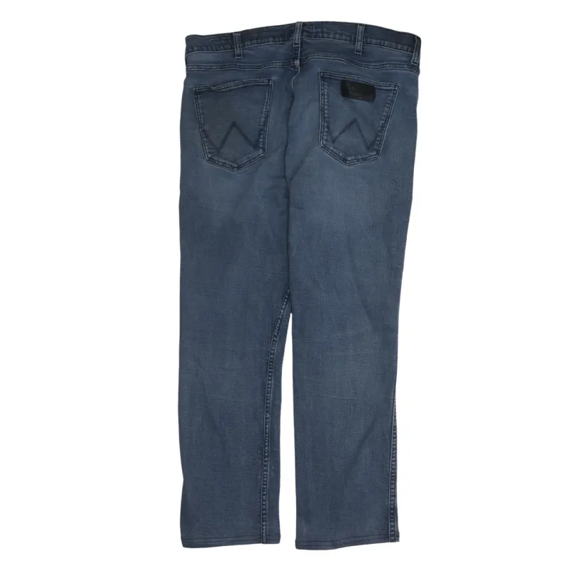 Wrangler 90's Lightwash Straight Leg Baggy Jeans / Pants 36 Blue sold by Vintage Club