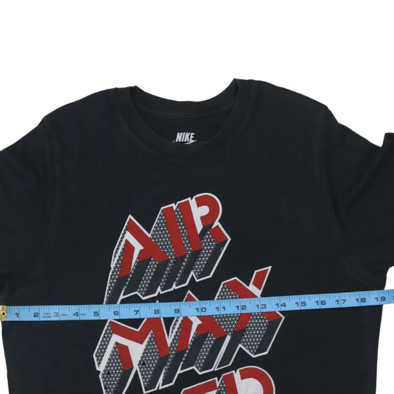 Nike 90's Swoosh Crew Neck T Shirt Large Black sold by Vintage Club product image thumbnail 5