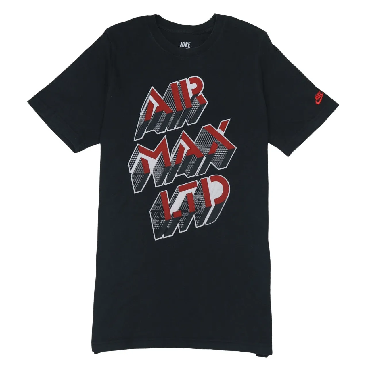 Nike 90's Swoosh Crew Neck T Shirt Large Black sold by Vintage Club