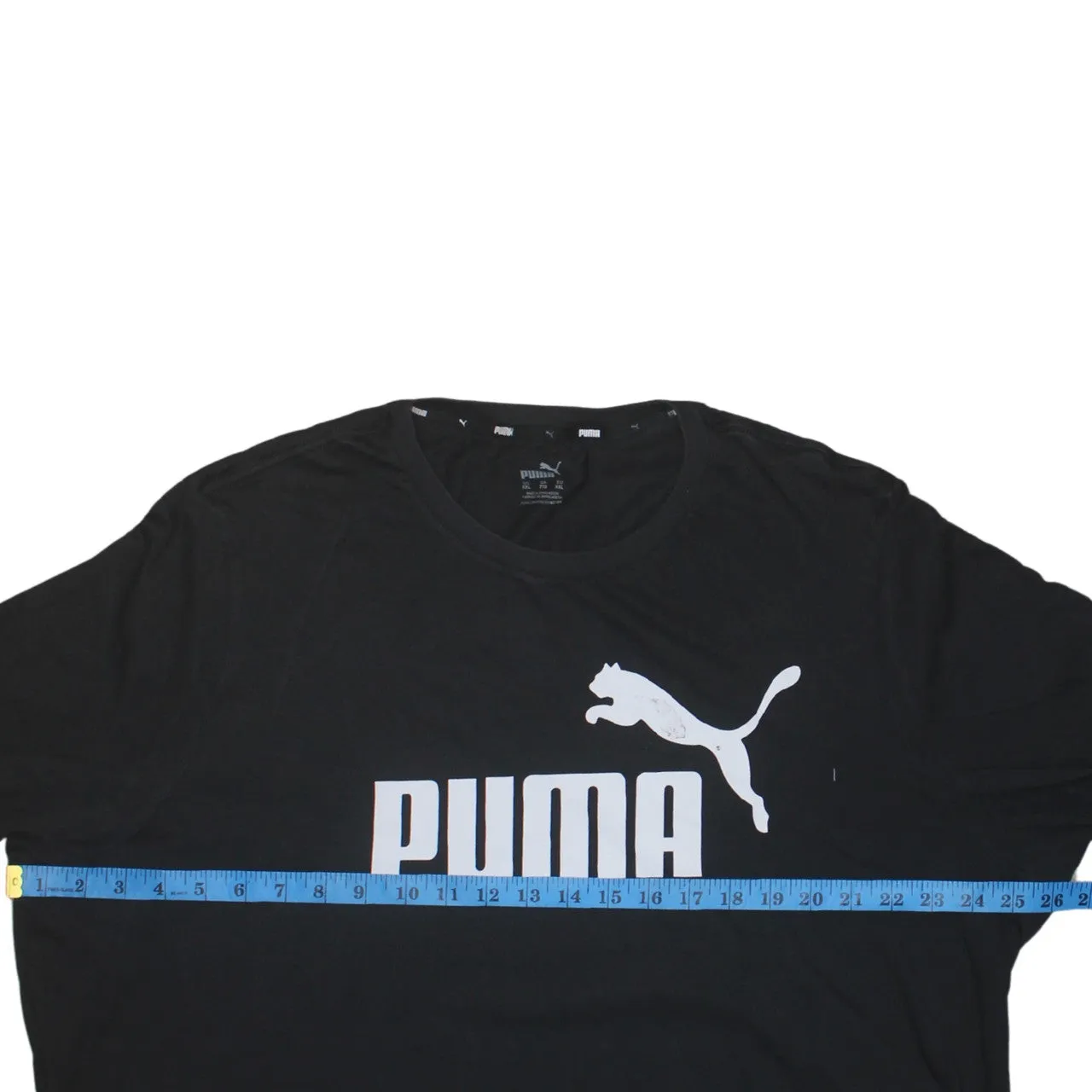 Puma 90's Spellout Short Sleeves T Shirt XXLarge (2XL) Black sold by Vintage Club product image thumbnail 5