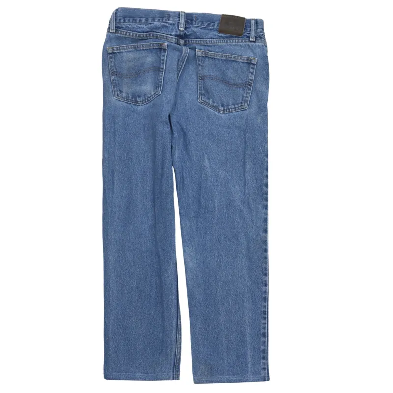 Lee 90's Regular Fit Straight Leg Baggy Jeans / Pants 30 Blue sold by Vintage Club