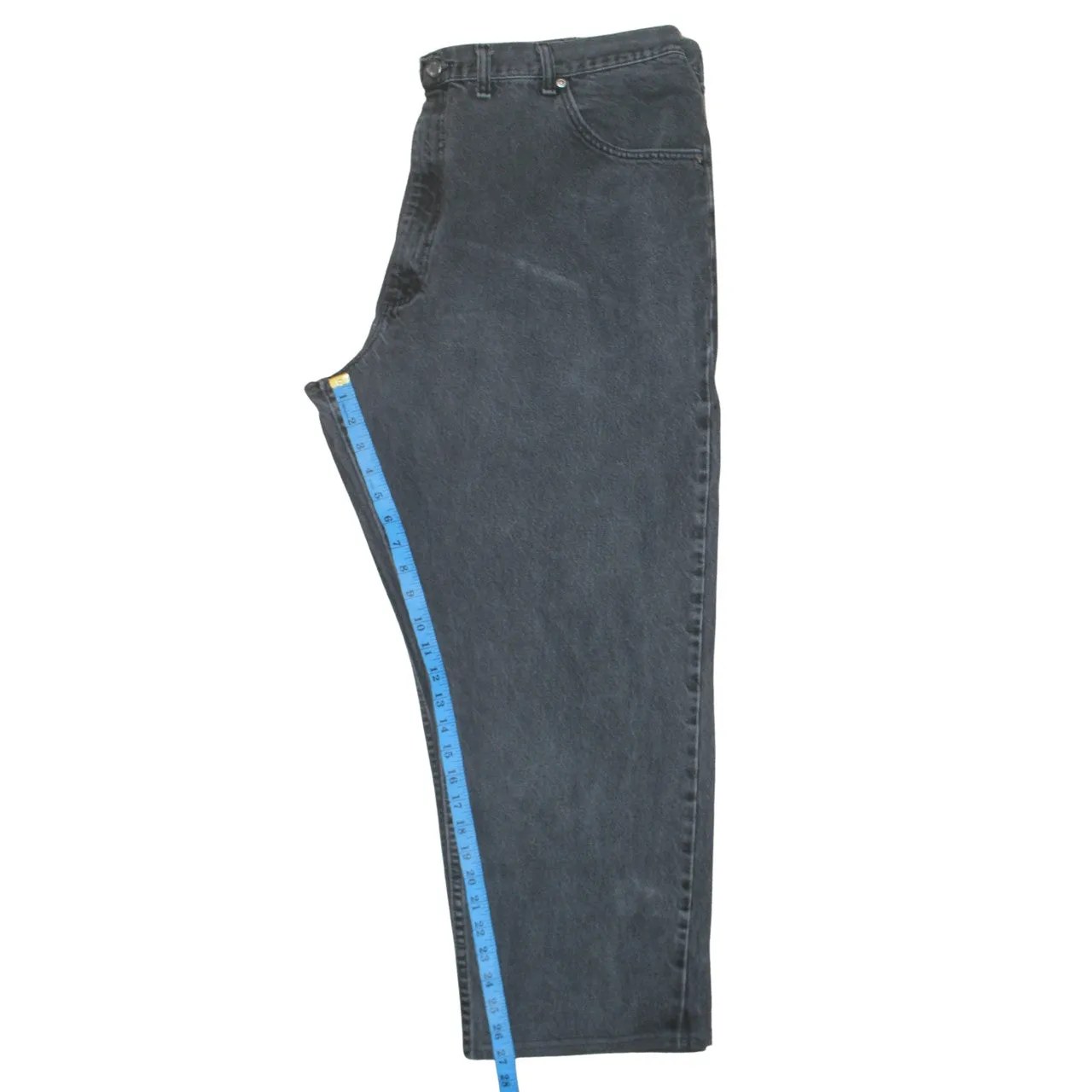 Wrangler 90's Lightwash Straight Leg Baggy Jeans / Pants 44 Black sold by Vintage Club product image thumbnail 5