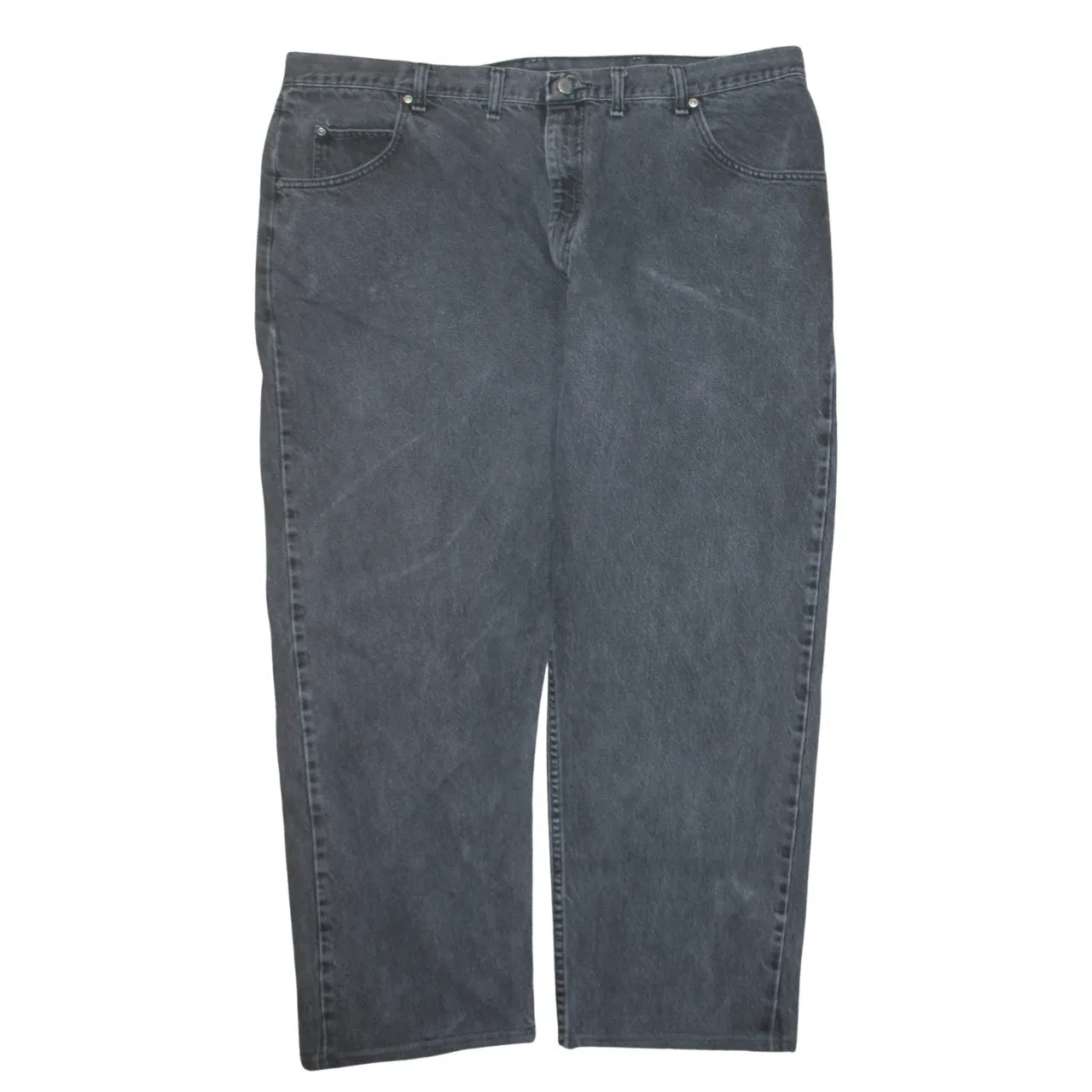 Wrangler 90's Lightwash Straight Leg Baggy Jeans / Pants 44 Black sold by Vintage Club product image thumbnail 2