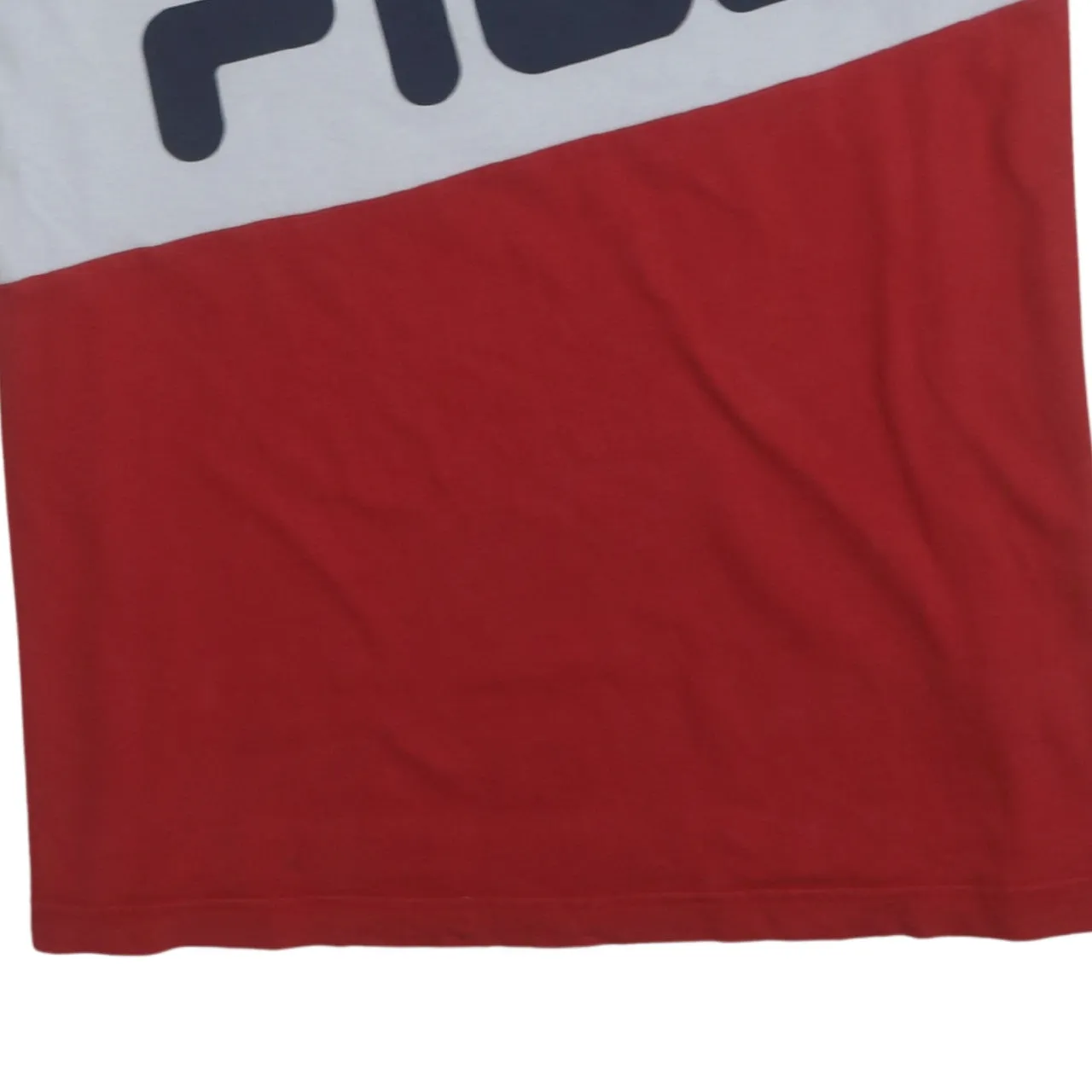 Fila 90's Spellout Short Sleeves T Shirt XLarge Navy Blue sold by Vintage Club product image thumbnail 4