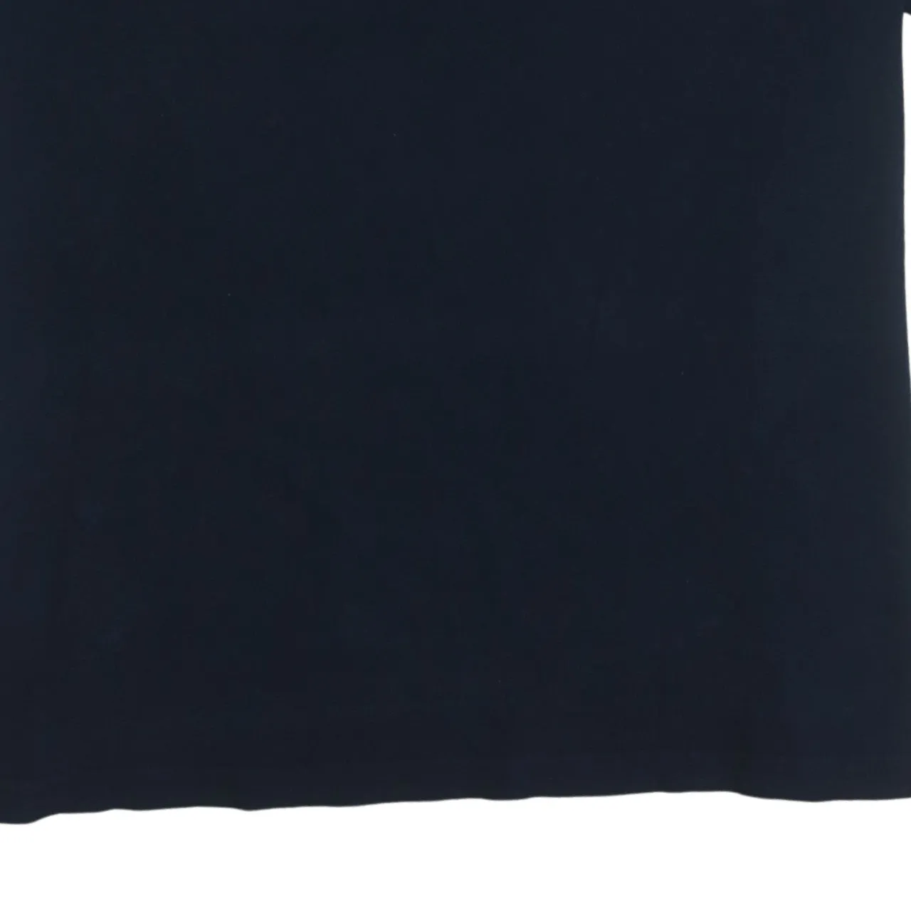 Kappa 90's Short Sleeves Quarter Button Polo Shirt XXLarge (2XL) Navy Blue sold by Vintage Club product image thumbnail 4