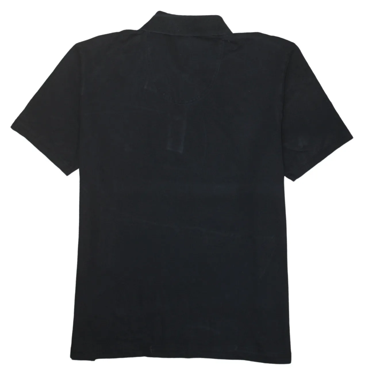 HUGO BOSS 90's Short Sleeves Quarter Button Polo Shirt XLarge Black sold by Vintage Club product image thumbnail 2