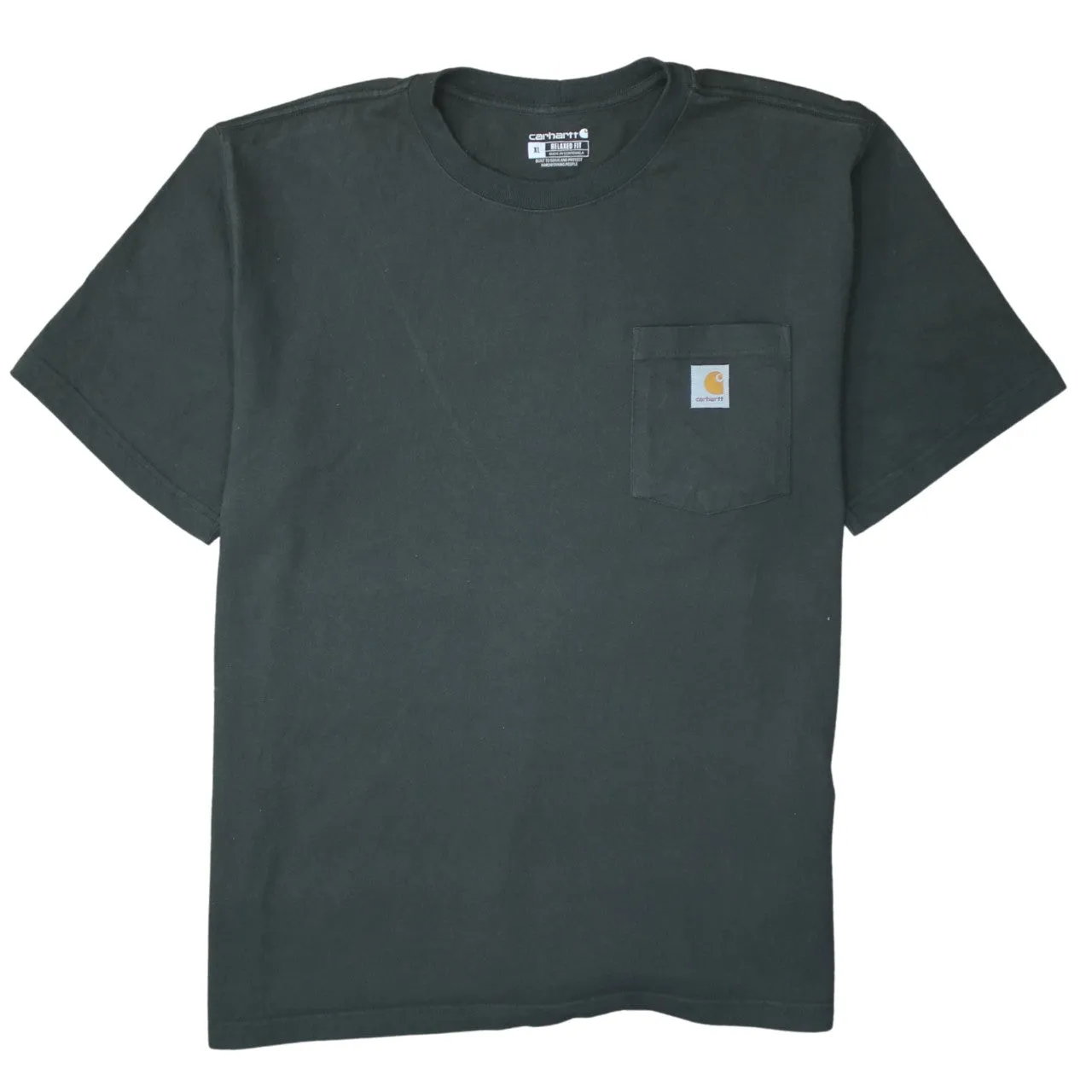 Carhartt 90's Short Sleeves Crew Neck T Shirt XLarge Green sold by Vintage Club