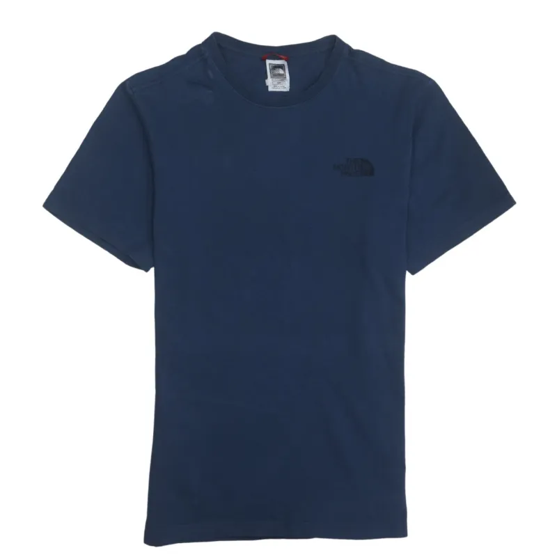 The North Face 90's Short Sleeves Crew Neck T Shirt Small Navy Blue made by The North Face
