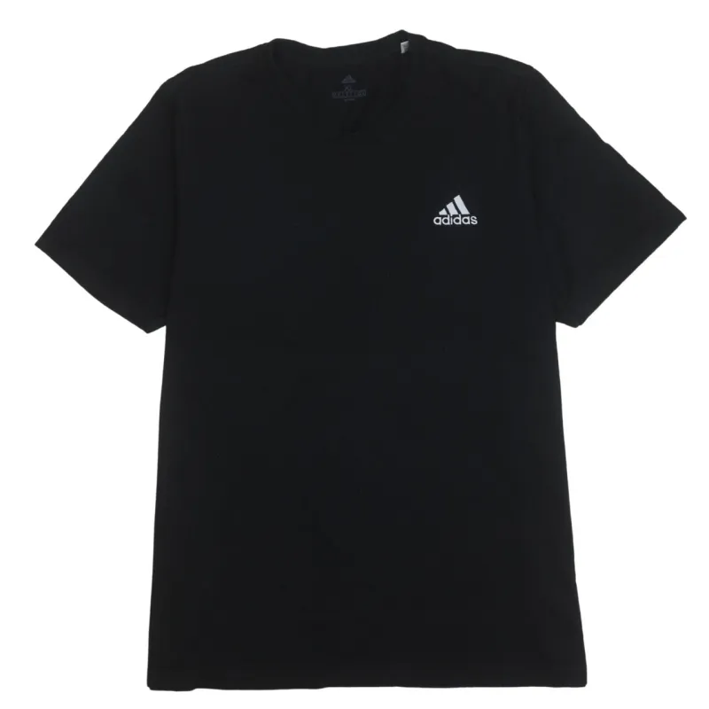 Adidas 90's Short Sleeves Crew Neck T Shirt XLarge Black sold by Vintage Club