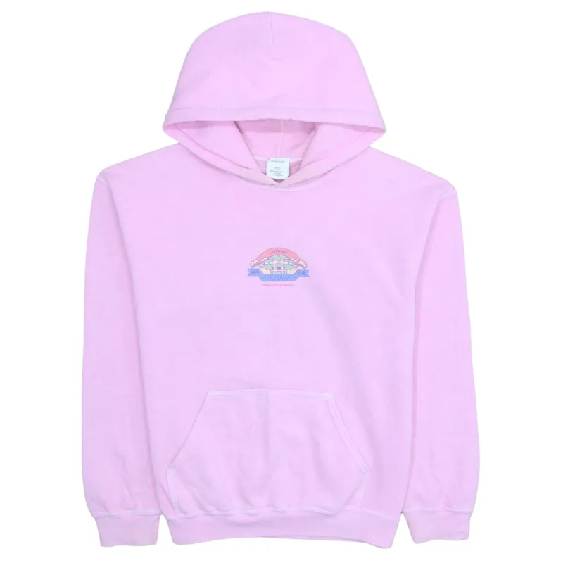Urban 90's Drawstring Pockets Pullover Hoodie XSmall Pink sold by Vintage Club