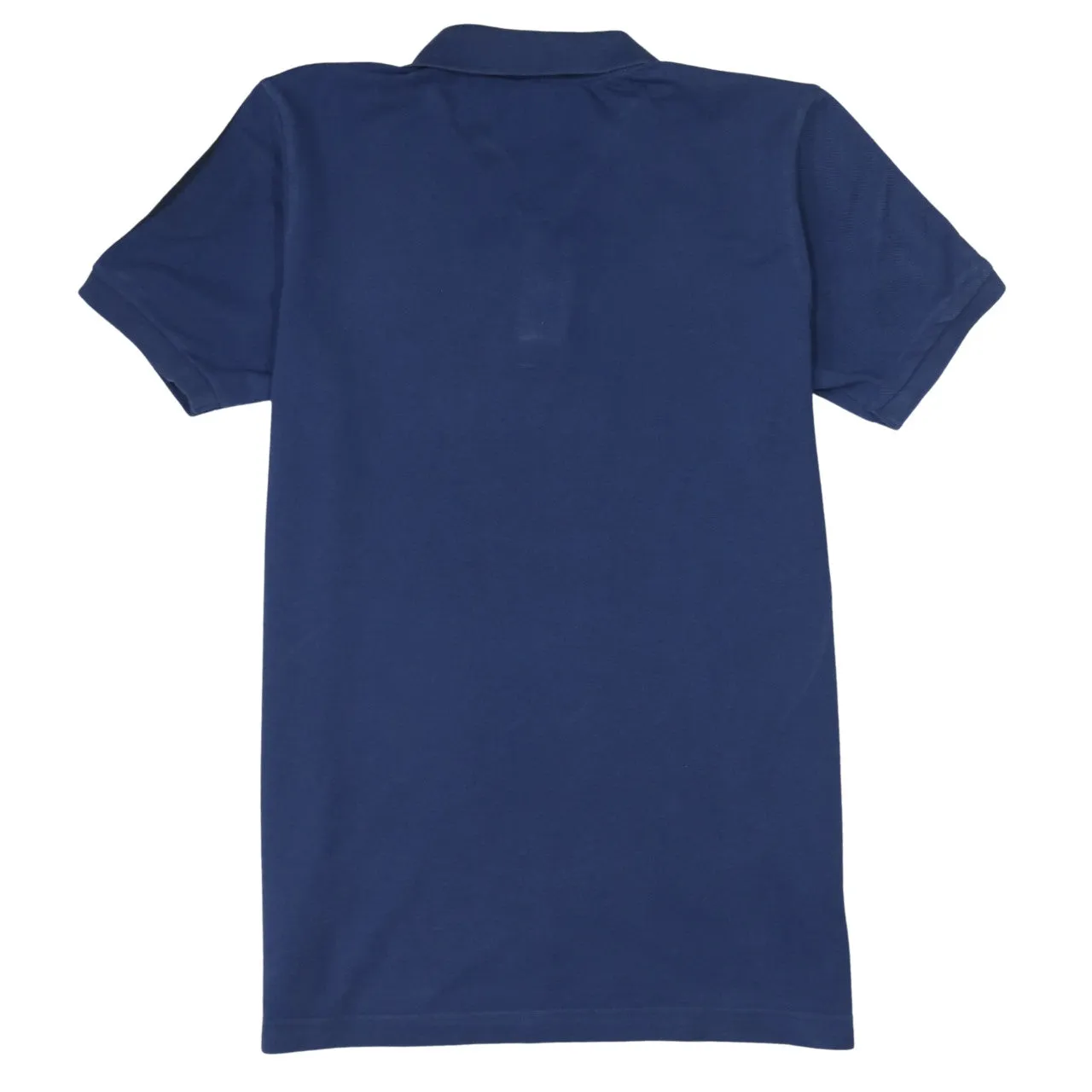 Adidas 90's Short Sleeves Quarter Button Polo Shirt Medium Navy Blue sold by Vintage Club product image thumbnail 2