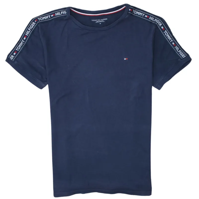 Tommy Hilfiger 90's Short Sleeves Crew Neck T Shirt Medium Navy Blue sold by Vintage Club