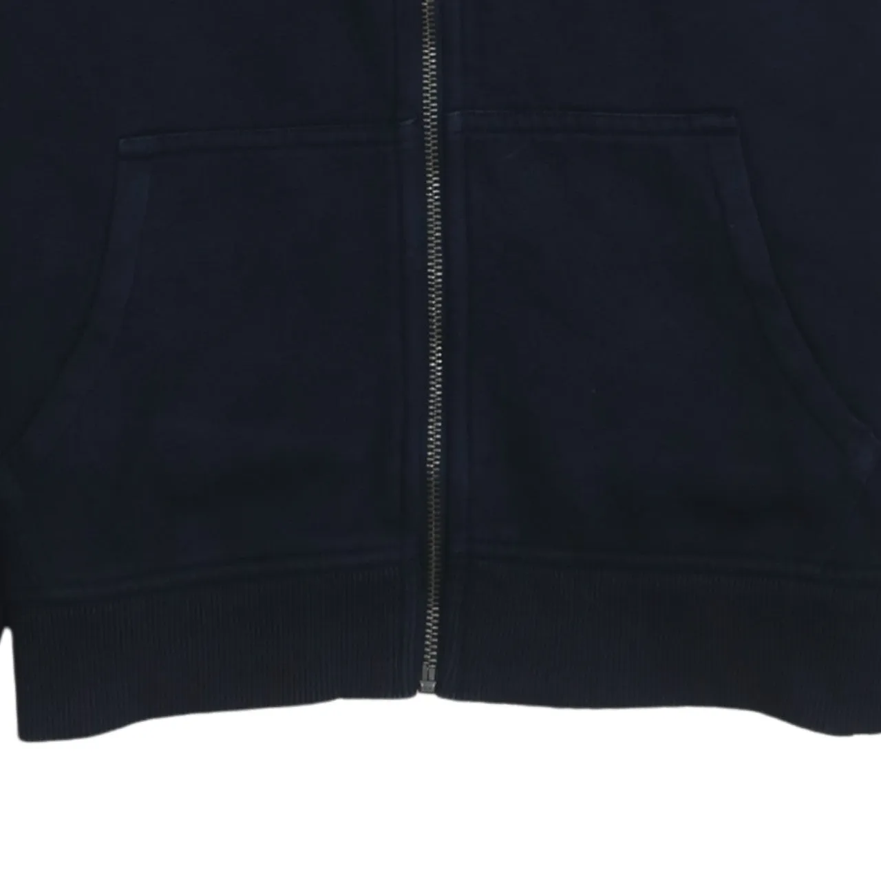 Tommy Hilfiger 90's Hilfiger Full Zip Up Sweatshirt Small Navy Blue sold by Vintage Club product image thumbnail 4