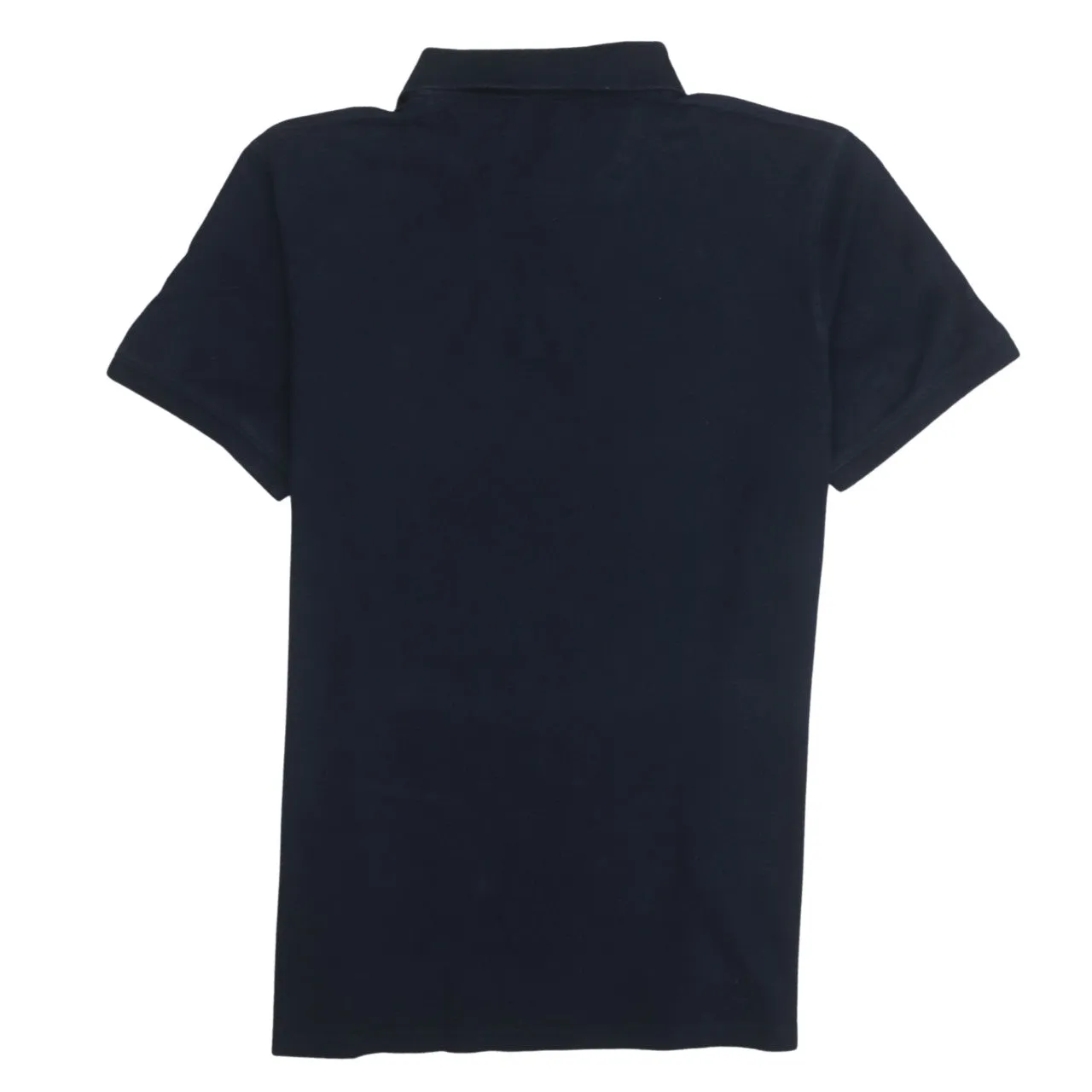 Timberland 90's Short Sleeves Quarter Button Polo Shirt Large Navy Blue sold by Vintage Club product image thumbnail 2