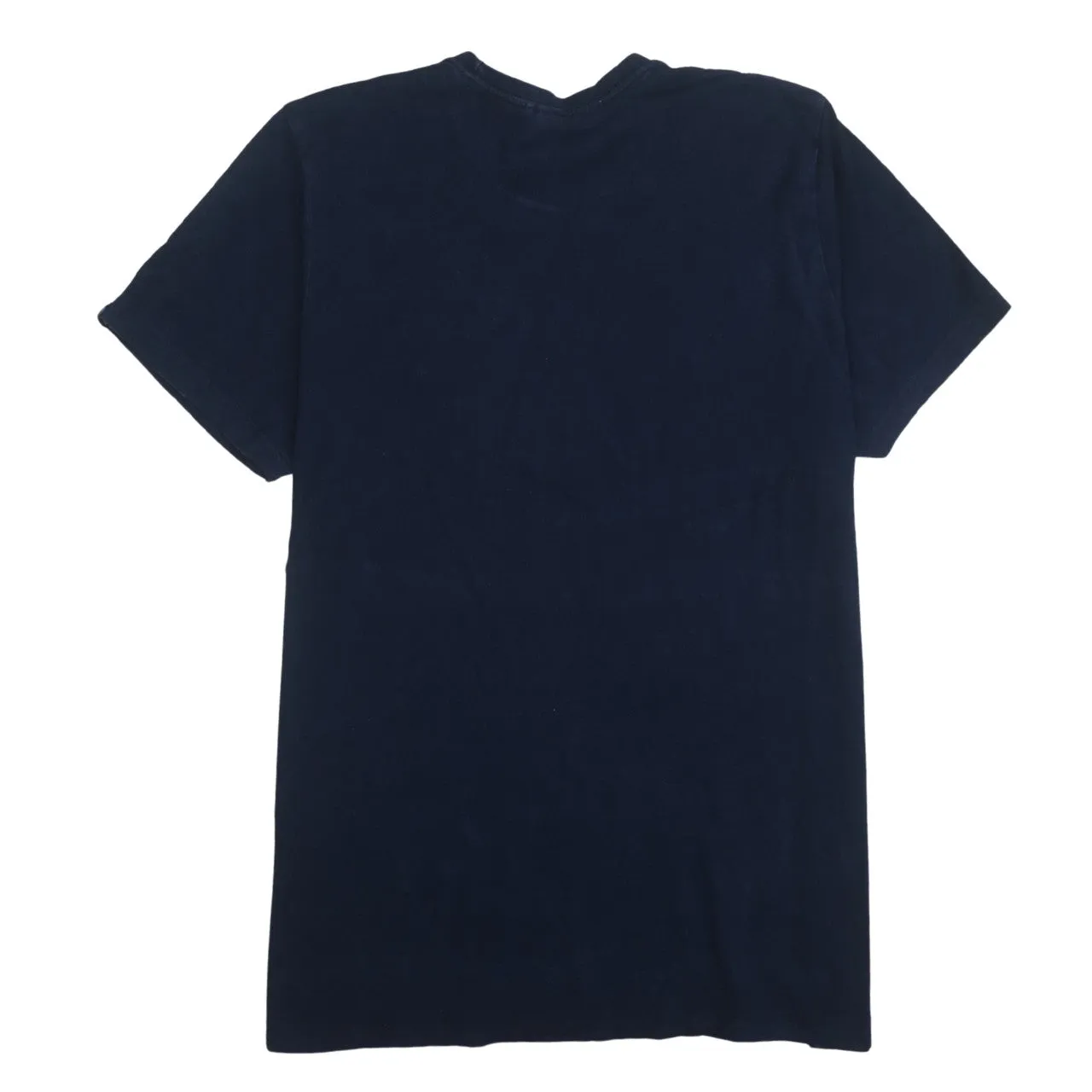 Adidas 90's Spellout Short Sleeves T Shirt Large Navy Blue sold by Vintage Club product image thumbnail 2