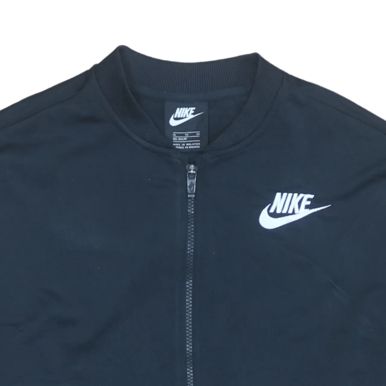 Nike 90's Swoosh Full Zip Up Sweatshirt XLarge Black sold by Vintage Club product image thumbnail 3