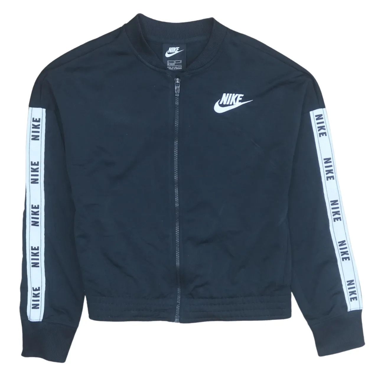 Nike 90's Swoosh Full Zip Up Sweatshirt XLarge Black sold by Vintage Club