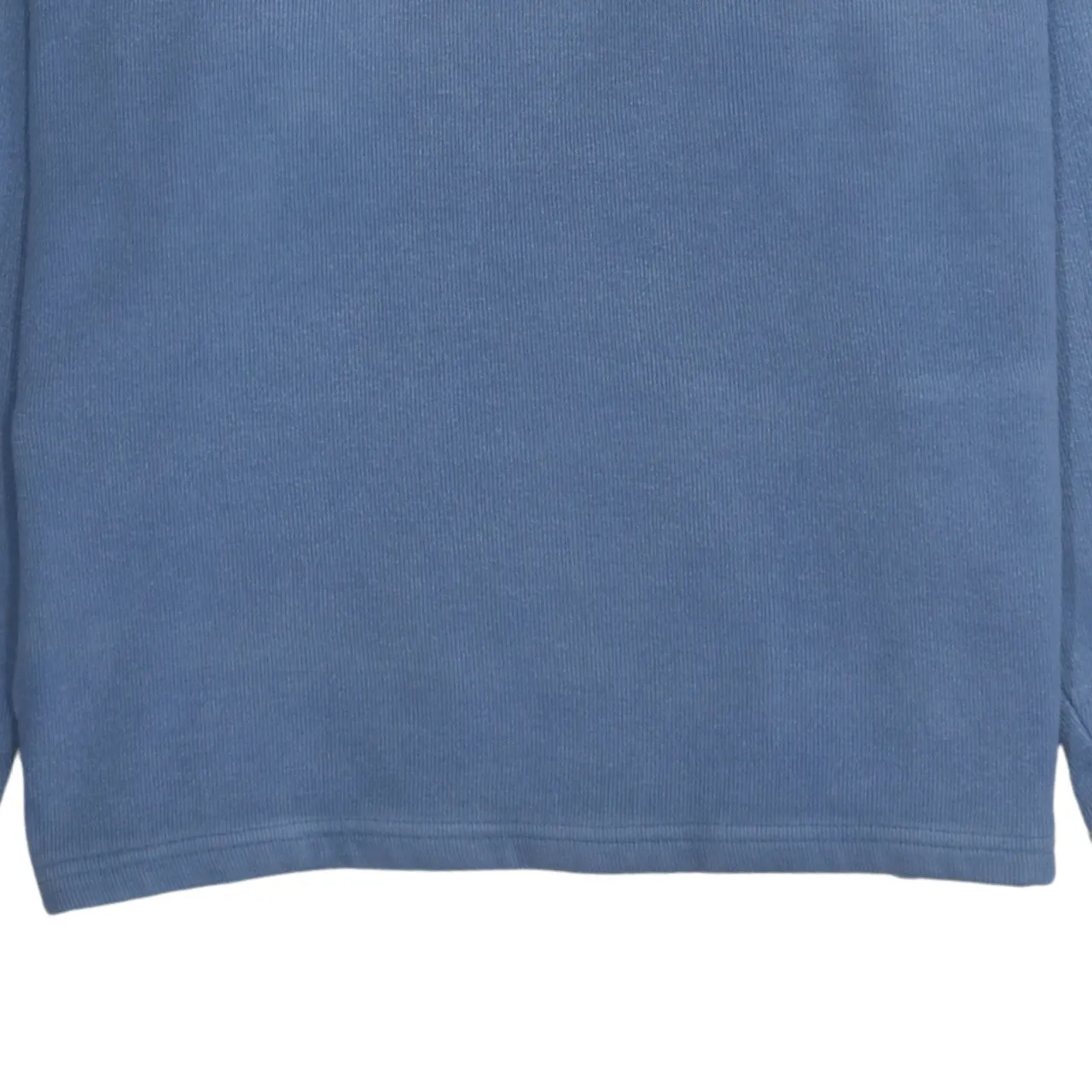 Nike 90's Center Middle Swoosh Quarter Zip Sweatshirt Large Blue sold by Vintage Club product image thumbnail 4