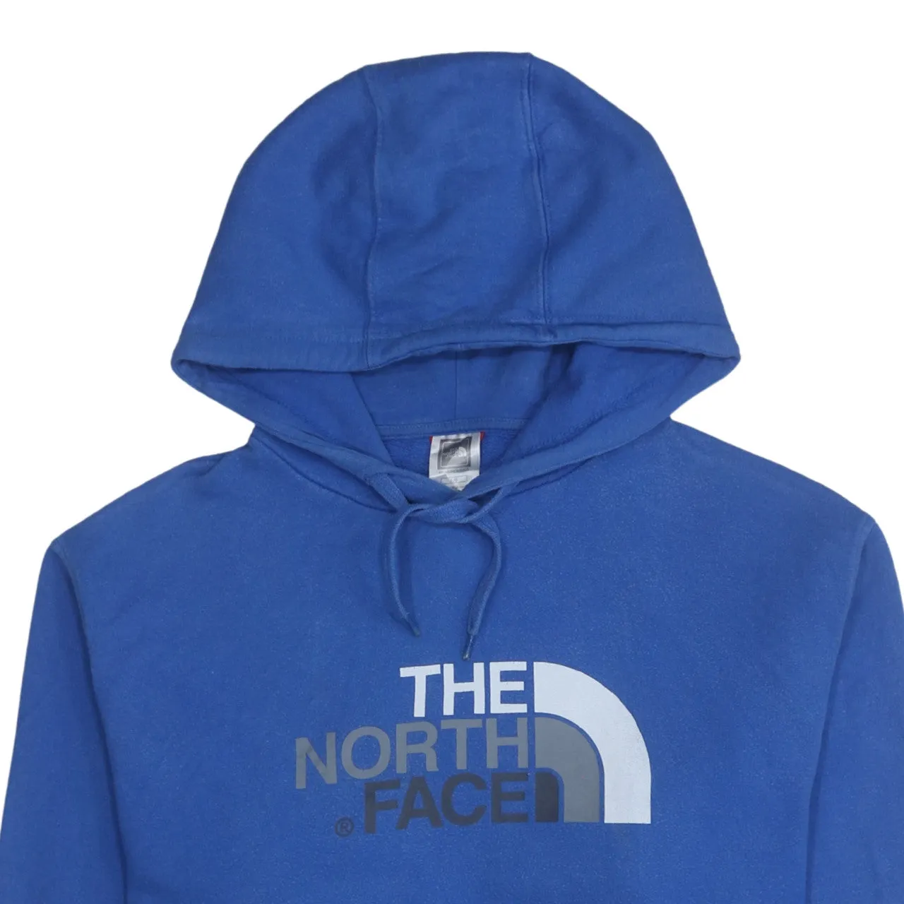 The North Face 90's Spellout Pullover Hoodie Large Blue sold by Vintage Club product image thumbnail 3